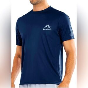 NORTHYARD Men's UPF 50+ Sun Protection Shirts Swim SPF UV Quick Dry Short Sleeve